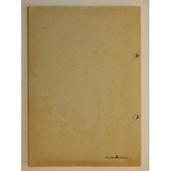 RAD Officers Tekstboek Unterrichtsbriefe für führer 4. Folge 1941. Espenlaub militaria